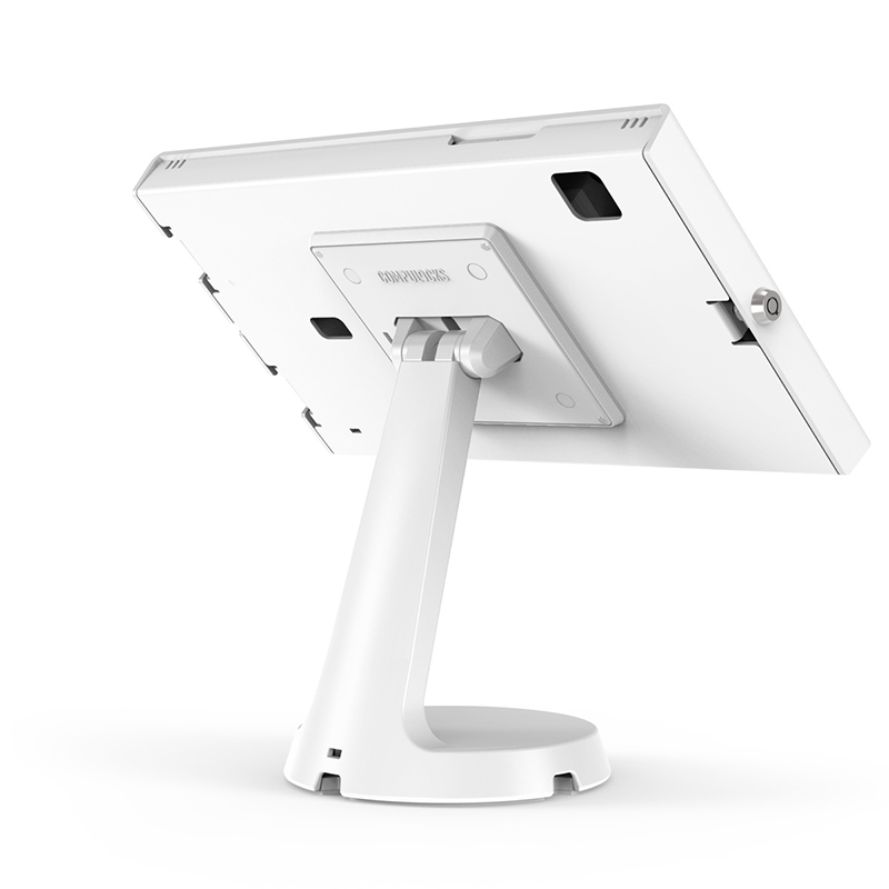 Compulocks 333W11GAPX9W Galaxy Tab A9+/A11+ Apex Enclosure Mast Counter Stand - White