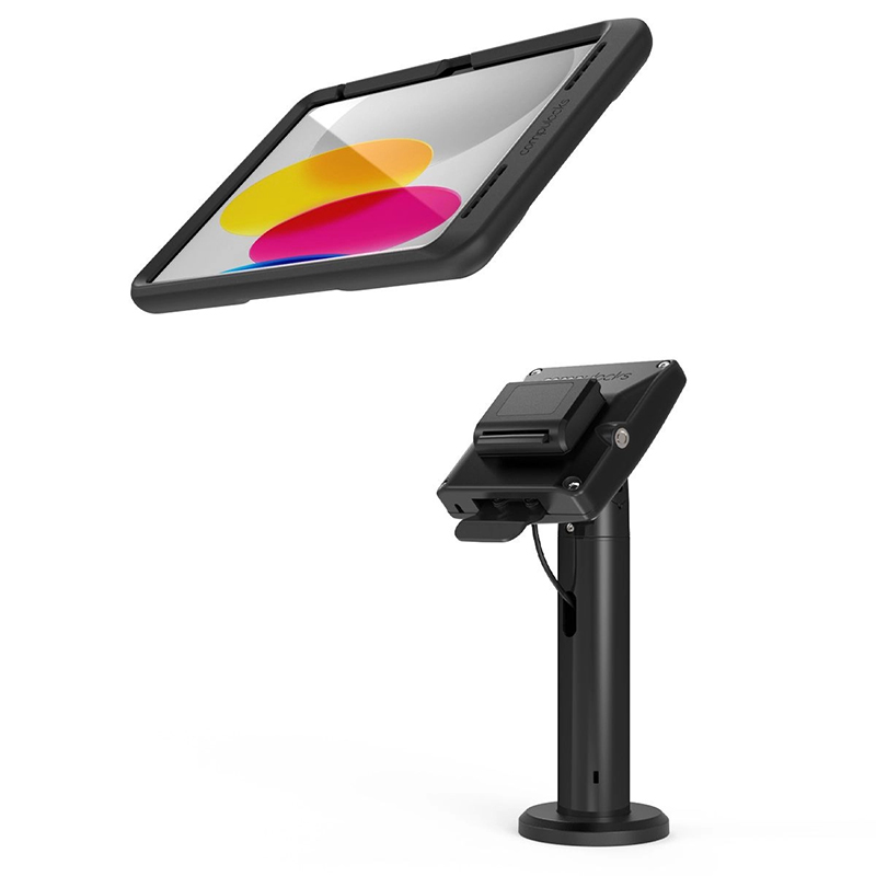 Compulocks TCDP01PMIP109 iPad 10th-11th (A16) Gen PowerMove Tilting Stand 8 Inch Black