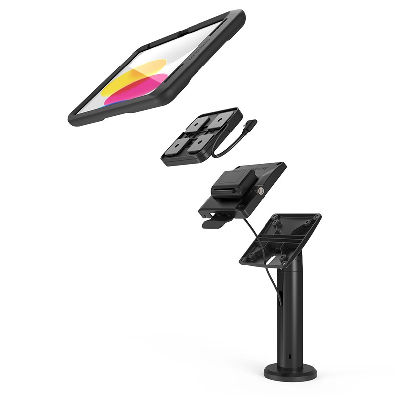Compulocks TCDP01PMIP109 iPad 10th-11th (A16) Gen PowerMove Tilting Stand 8 Inch Black
