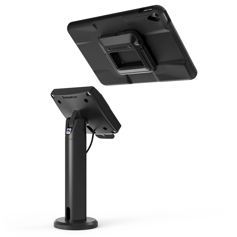 Compulocks TCDP04PMIP109 iPad 10th-11th (A16) Gen PowerMove Tilting Stand 4 Inch - Black