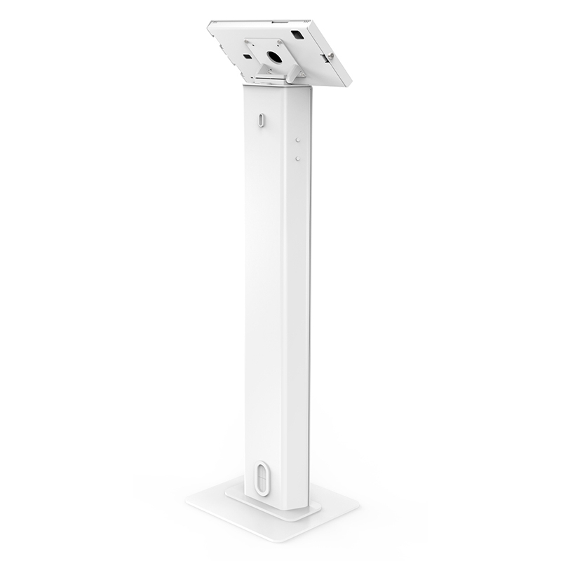Compulocks 140W11GAPX9W Galaxy Tab A9+/A11+ Apex Enclosure Brandable Floor Stand White