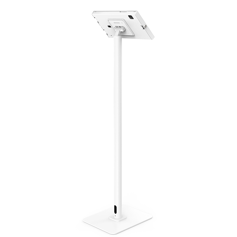 Compulocks 150W11GAPX9W Galaxy Tab A9+/A11+ 11 Inch, Apex Enclosure Swift Floor Stand - White