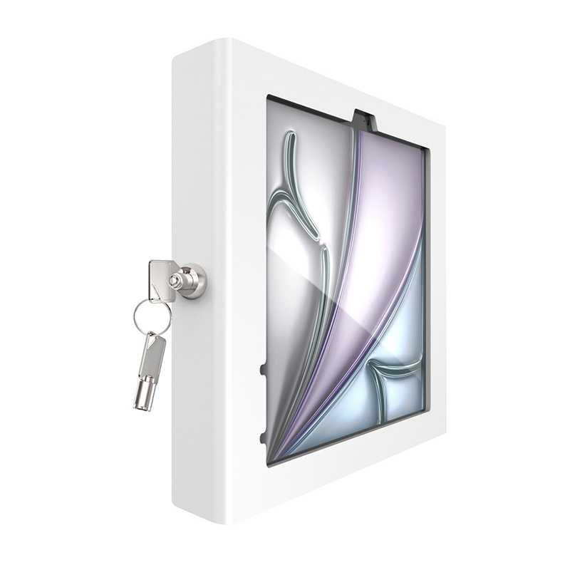 Compulocks 140W11APXW iPad Air M2 & M3 11 Inch, Apex Enclosure Brandable Floor Stand - White