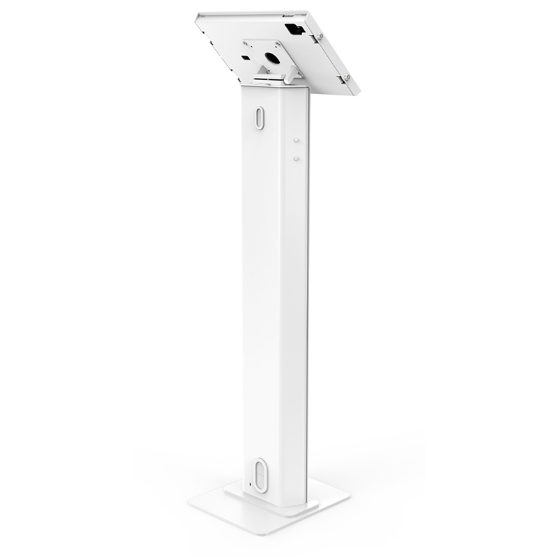 Compulocks 140W13APXW iPad Air M2 & M3 13 Inch, Apex Enclosure Brandable Floor Stand - White