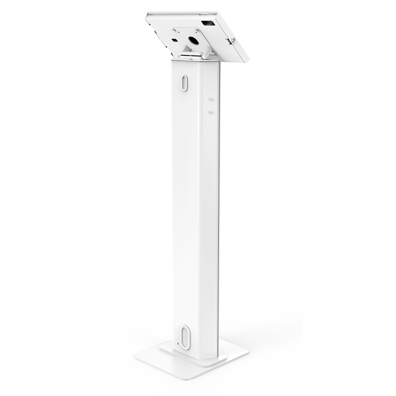 Compulocks 140W209APXW iPad, Apex Enclosure Brandable Floor Stand - White