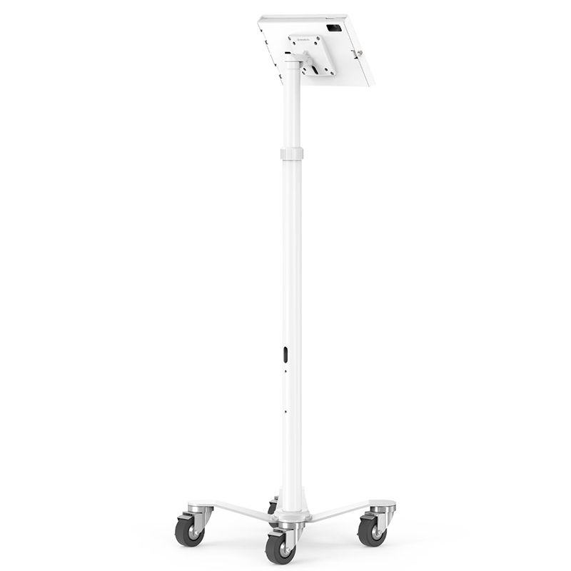 Compulocks MCRSTDW209APXW iPad, Apex Enclosure Medical Rolling Cart - White