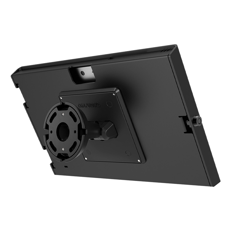 Compulocks 505B510APXB Surface GO 1-4 Gen Apex Enclosure Bow Tilting Wall Mount Black
