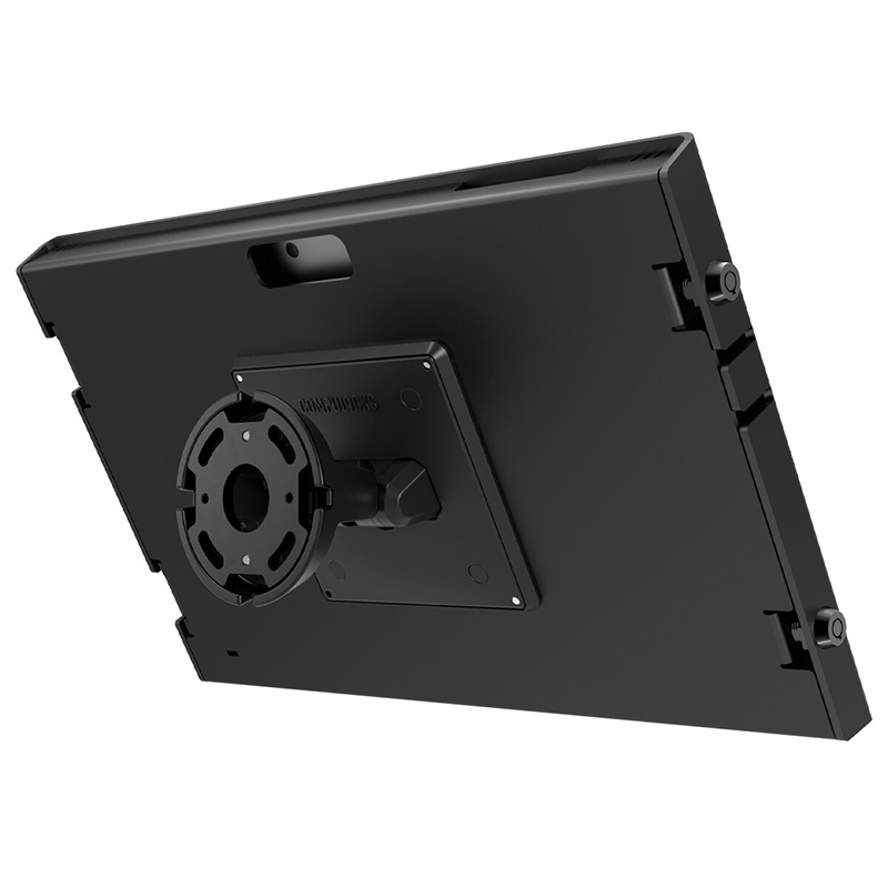 Compulocks 505B580APXB Surface Pro 8-11 Apex Enclosure Bow Tilting Wall Mount Black