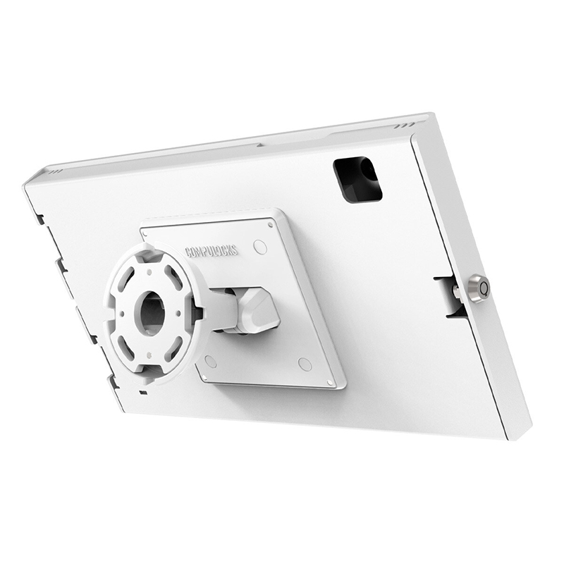 Compulocks 505W11GAPX9W Galaxy Tab A9+/A11+ Apex Enclosure Bow Tilting Wall Mount White