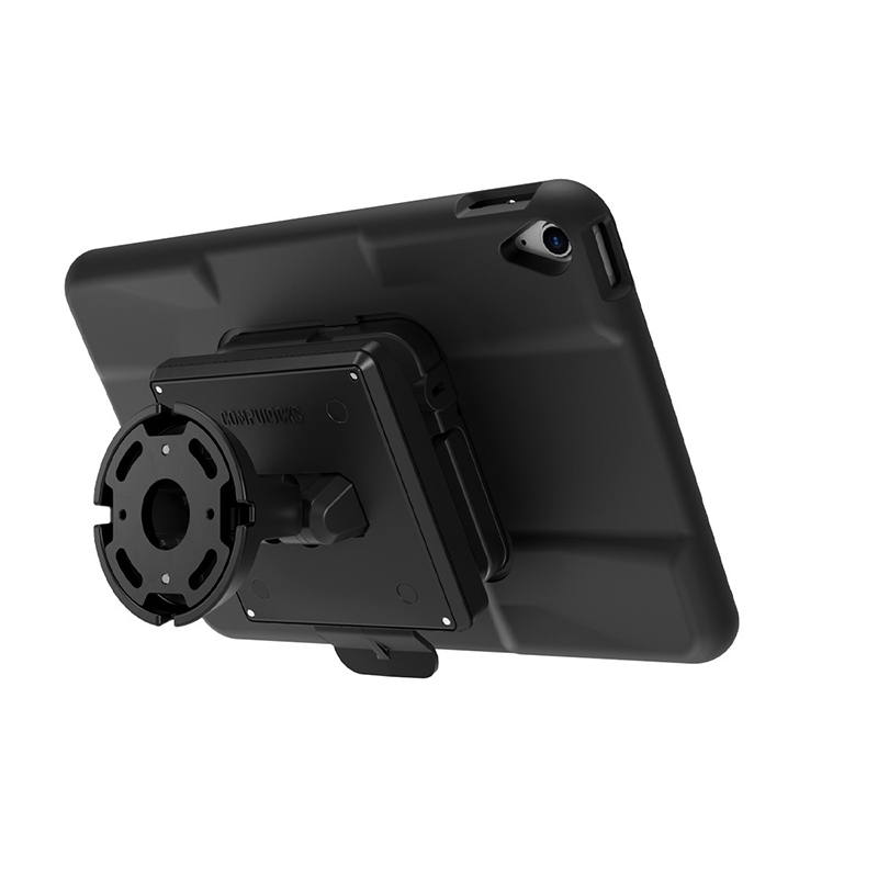 Compulocks 505BPMIP109 iPad 10th-11th (A16) Gen PowerMove Bow Tilting Wall Mount Black