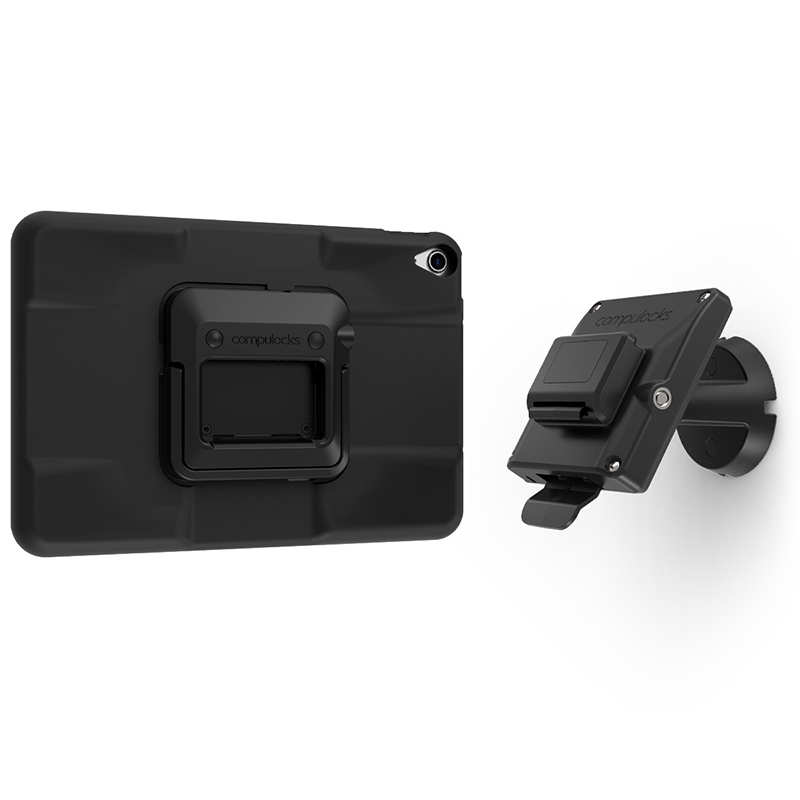 Compulocks 505BPMIP109 iPad 10th-11th (A16) Gen PowerMove Bow Tilting Wall Mount Black