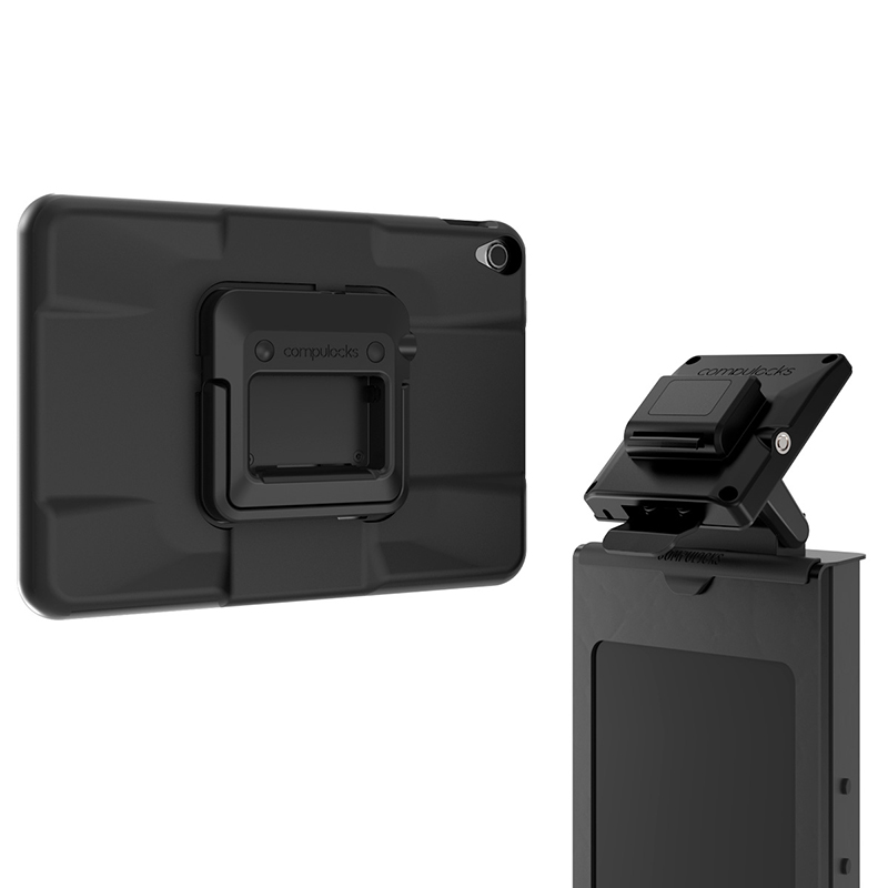 Compulocks 140BPMIP109 iPad 10th-11th (A16) Gen PowerMove Brandable Floor Stand Black