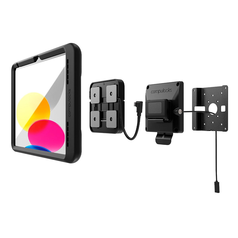 Compulocks 201MPMIP109 iPad 10th-11th (A16) Gen PowerMove Wall Mount Black