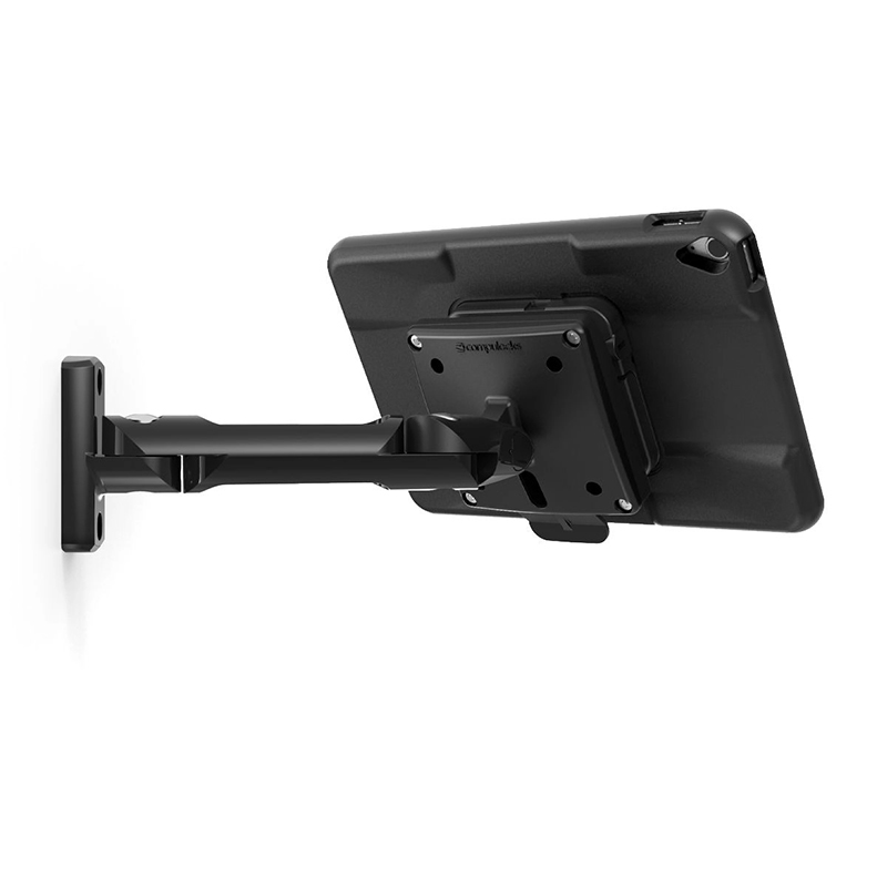 Compulocks 827BPMIP109 iPad 10th-11th (A16) Gen PowerMove Swing Wall Mount Black