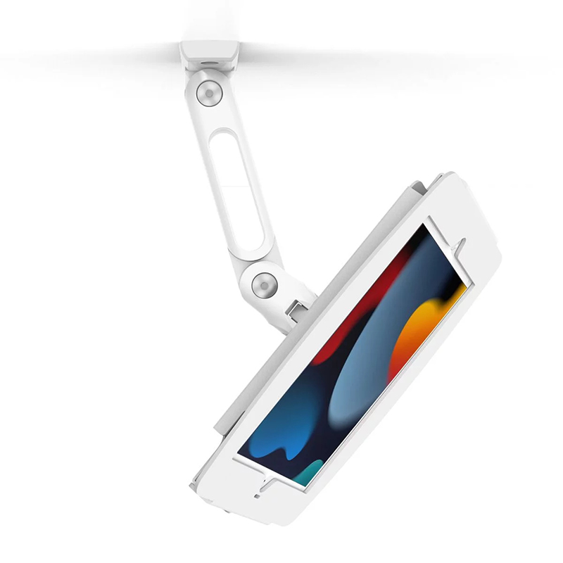 Compulocks 827W209IPDSW iPad 10th-11th (A16) Gen Space Enclosure Swing Wall Mount White