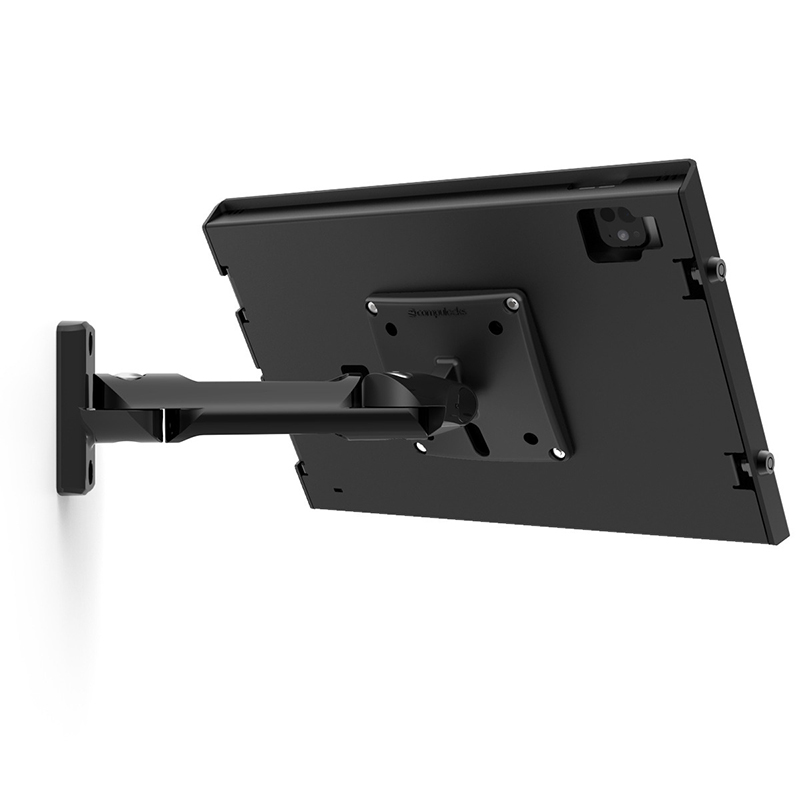 Compulocks 827B13APXB iPad Air M2 & M3 13 Inch, Apex Enclosure Swing Wall Mount - Black