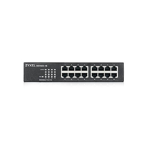 Zyxel GS1100-16-GB0104F 16 port Gigabit Unmanaged Switch