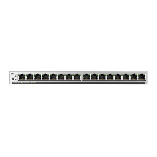 Zyxel GS1100-16EP-GB0101F Slimline Unmanaged + PoE+ 135W 16 port Gig