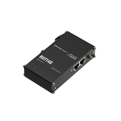 Teltonika RUT140 Industrial router 2x RJ45 100Mb/s, IP30