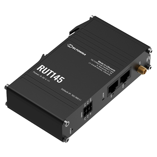 Teltonika RUT145 wireless Industrial router Single-band (2.4 GHz)  1x WAN, 1x LAN, RS-485