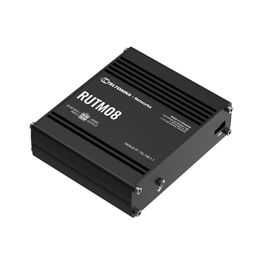Teltonika RUTM08 wired router Gigabit Ethernet Black 4 x RJ45