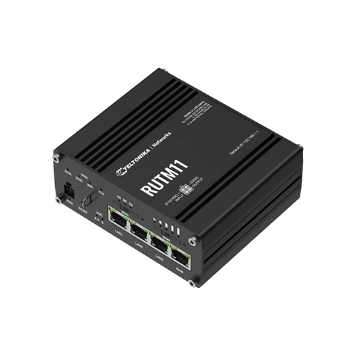 Teltonika RUTM11 wired router Gigabit Ethernet 4G LTE, Cat 6, 300Mbps, 4 x Gigabit RJ45