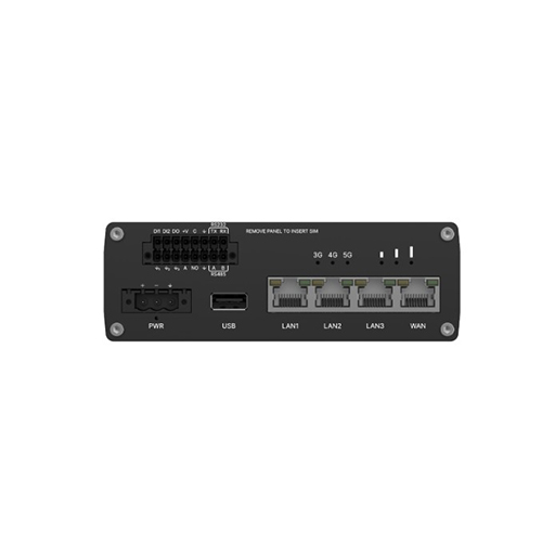 Teltonika RUTM55 Wireless router - WWAN 1GbE - Wi-Fi 5 - 5G, 3G, 4G - DIN rail mountable