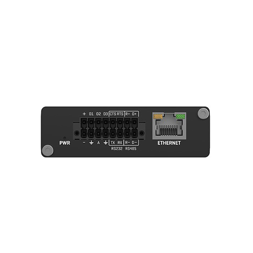 Teltonika TRB246 industrial 4G LTE gateway equipped with RS232 RS485 & Ethernet interfaces