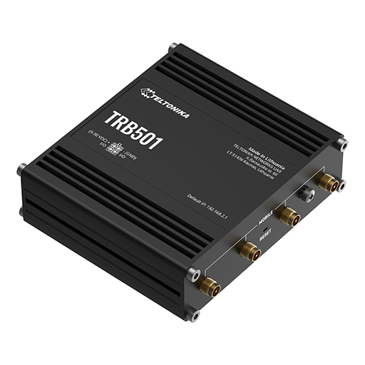 Teltonika TRB501 Gateway/Controller 10/100/1000 2500 Mbit/s 5G Sub-6Ghz SA/NSA: 2.4/3.4Gb