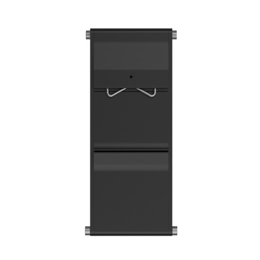 Teltonika TSF000 compact unmanaged Ethernet switch designed for tight industrial spaces.