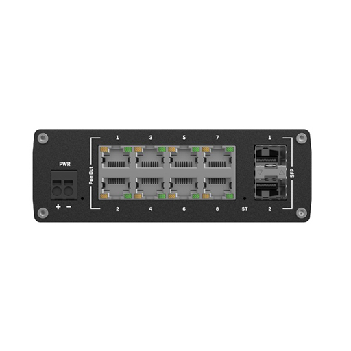 Teltonika TSW202 Managed Network Switch L2 Gigabit Ethernet 10/100/1000 PoE