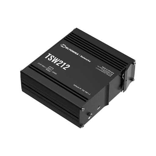 Teltonika TSW212 network switch Managed L2 Gigabit Ethernet  2 x SFP ports 8 x RJ45 ports