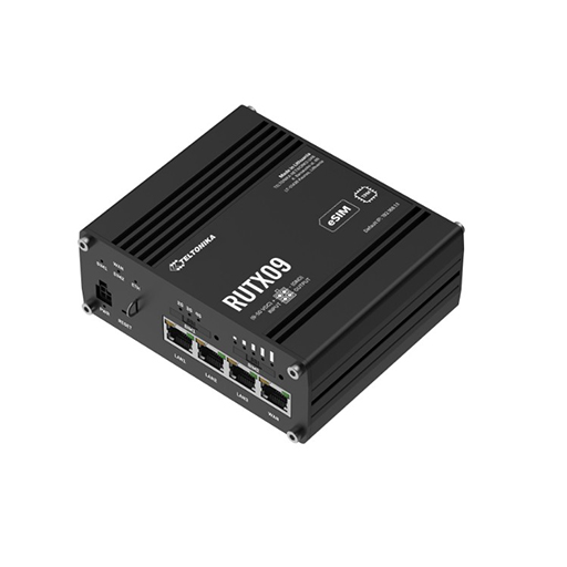 Teltonika RUTX09 LTE-A CAT6 cellular IoT router w/ Dual-SIM