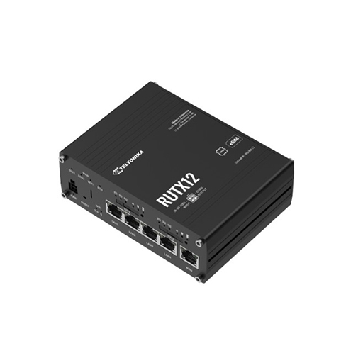 Teltonika RUTX12 Dual LTE Cat6 Industrial Cellular Router