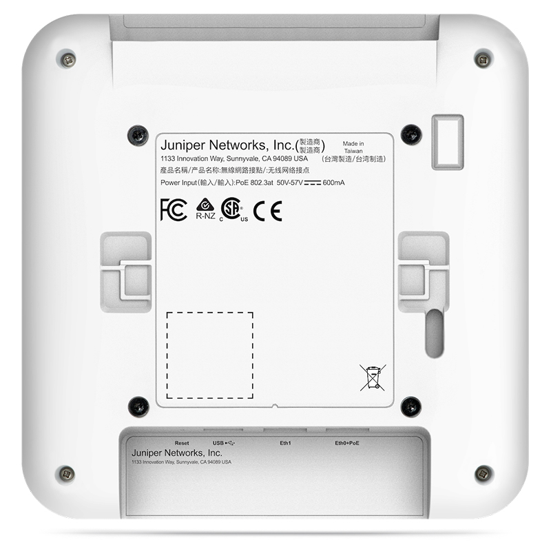 Juniper Networks MIST-AP32-2S Superior Performance Multigigabit WiFi 6 802.11ax Access Point