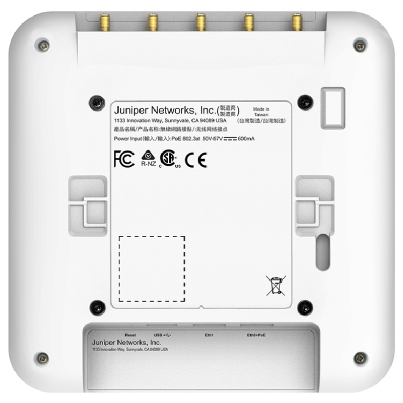 Juniper Networks MIST-AP32E-3S Superior Performance Multigigabit WiFi 6 802.11ax AP32E