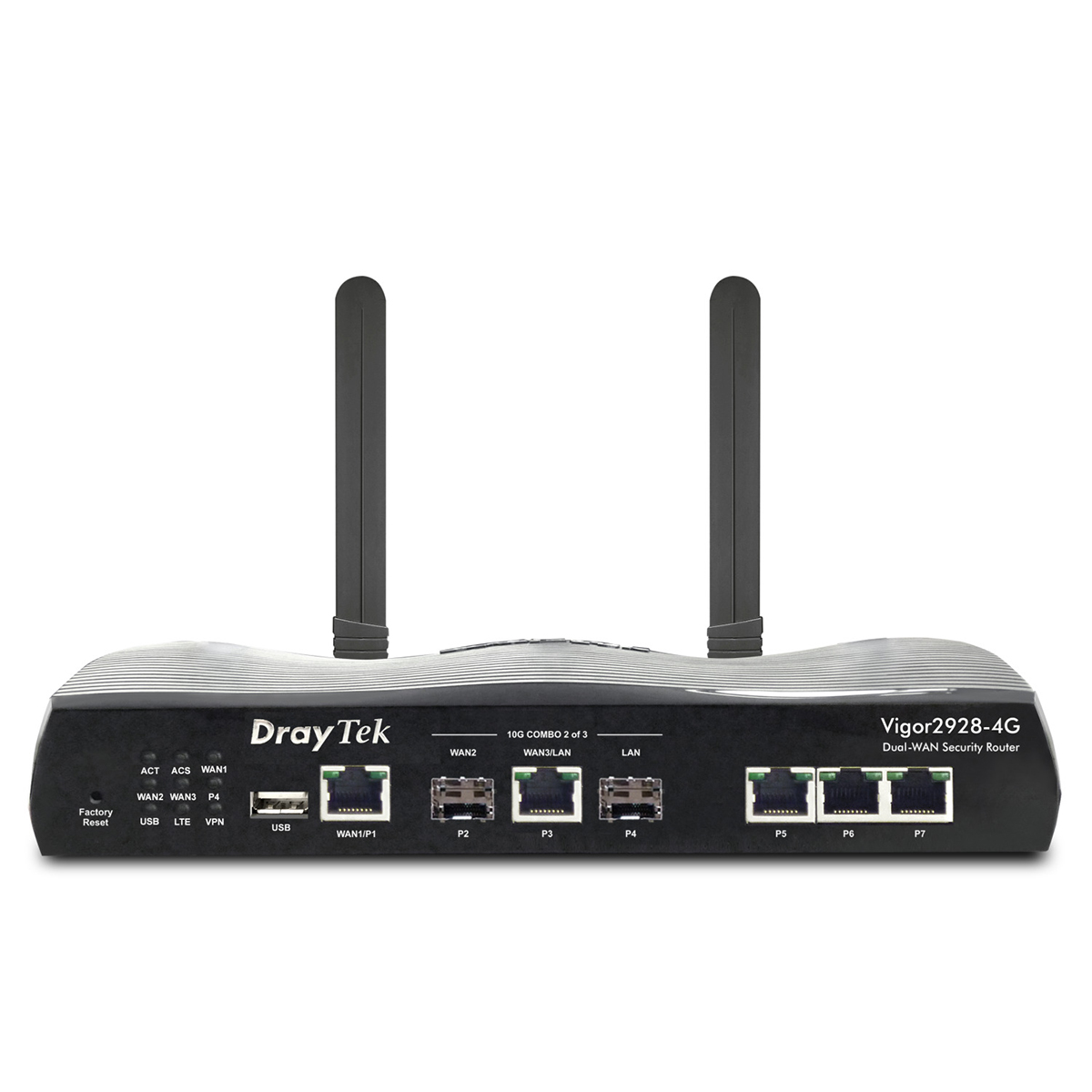 DrayTek Vigor V2928-4G-K Multi-Gigabit Multi-WAN Fibre Firewall VPN Router 