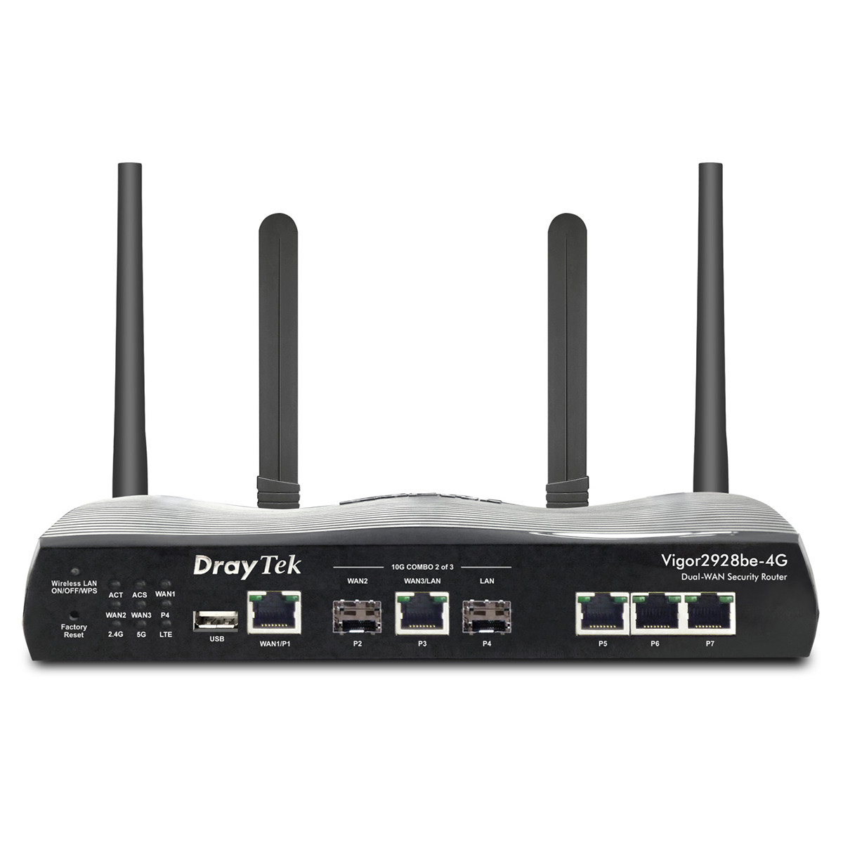 DrayTek Vigor V2928BE-4G-K Multi-Gigabit Multi-WAN Fibre Firewall VPN Router 