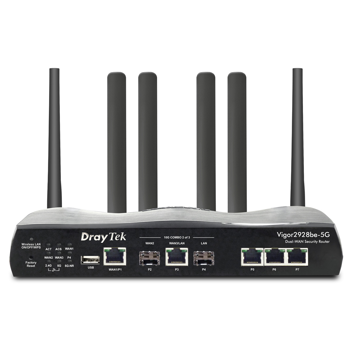 DrayTek Vigor V2928BE-5G-K Multi-Gigabit Multi-WAN Fibre Firewall VPN Router 