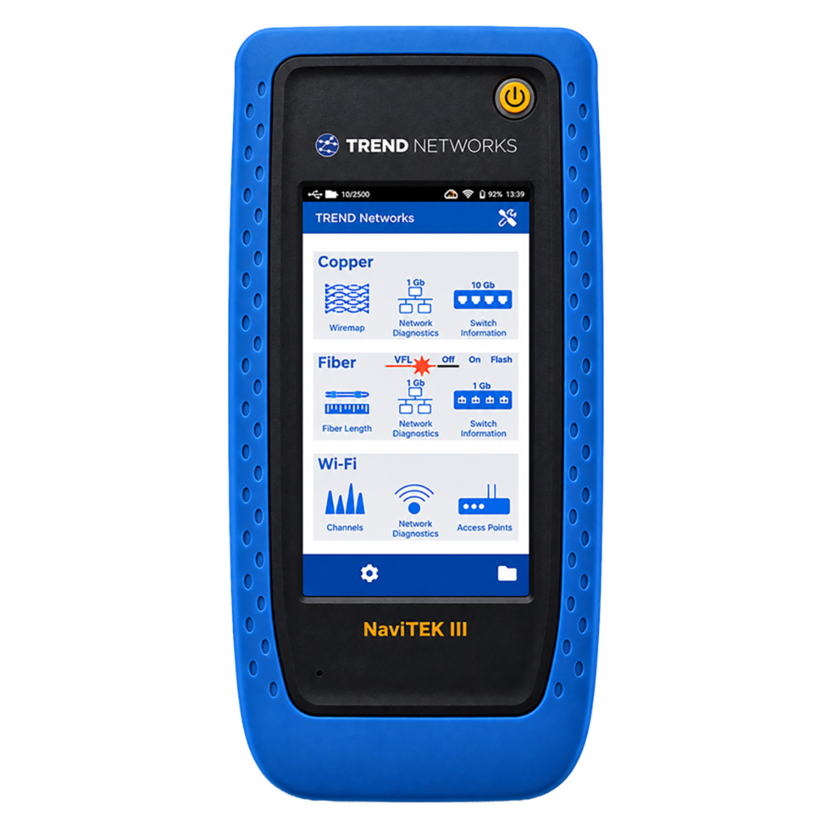 Trend Networks R166004 NaviTEK III Advanced Network Troubleshooter Cloud connected