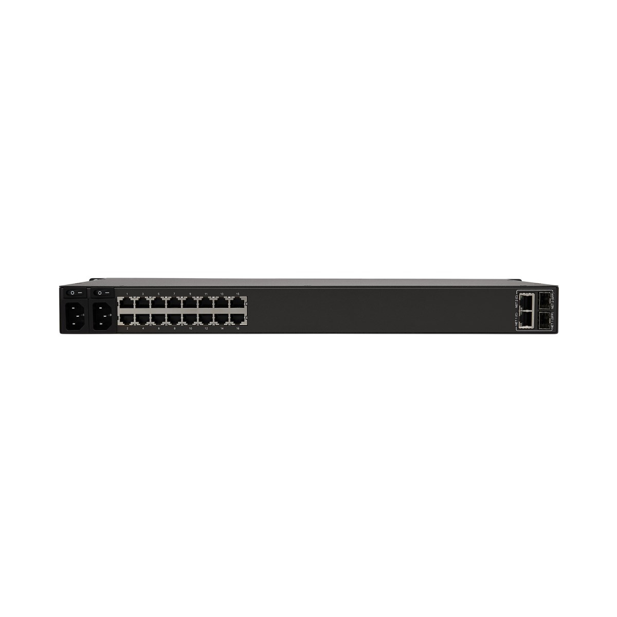 Eaton B098-016 16-Port Console Server, USB Ports-Dual GbE NIC, 16 Gb Flash,Desktop/1U Rack