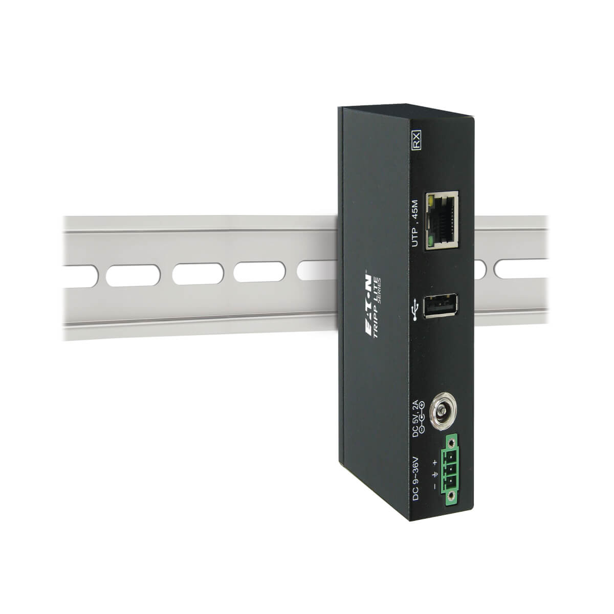 Eaton B203-101-IND 1-Port Industrial USB over Cat6 Extender, ESD Protection-USB 2.0,150ft.
