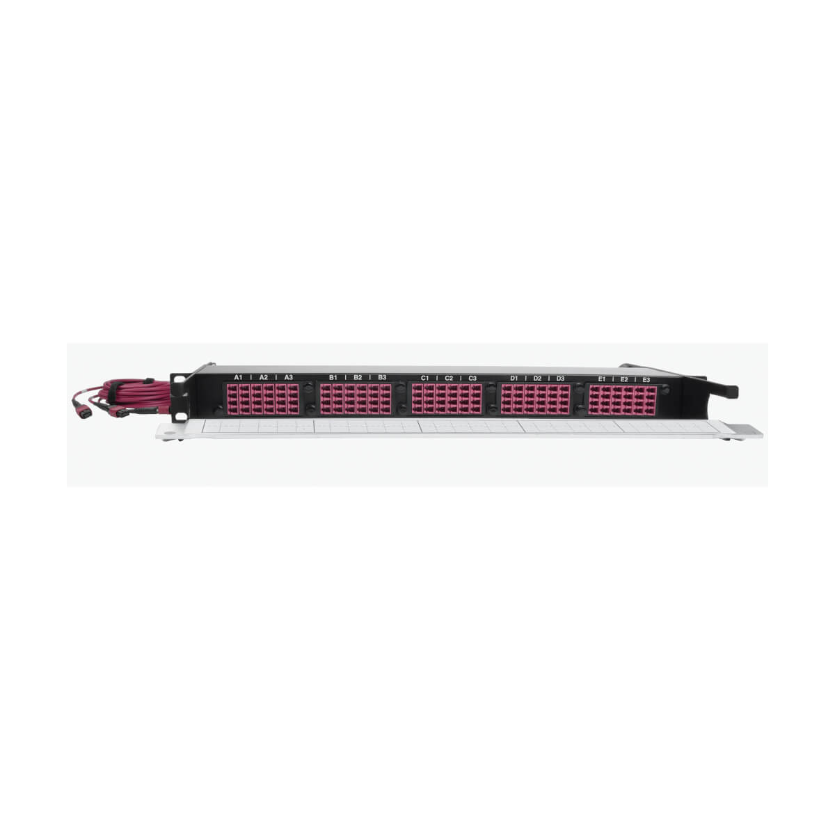 Eaton N48K-15M8L60-B 40/100GB Fiber Breakout Patch Panel, 40GB to 4 x 10Gb, 100Gb to 4 x 25GB