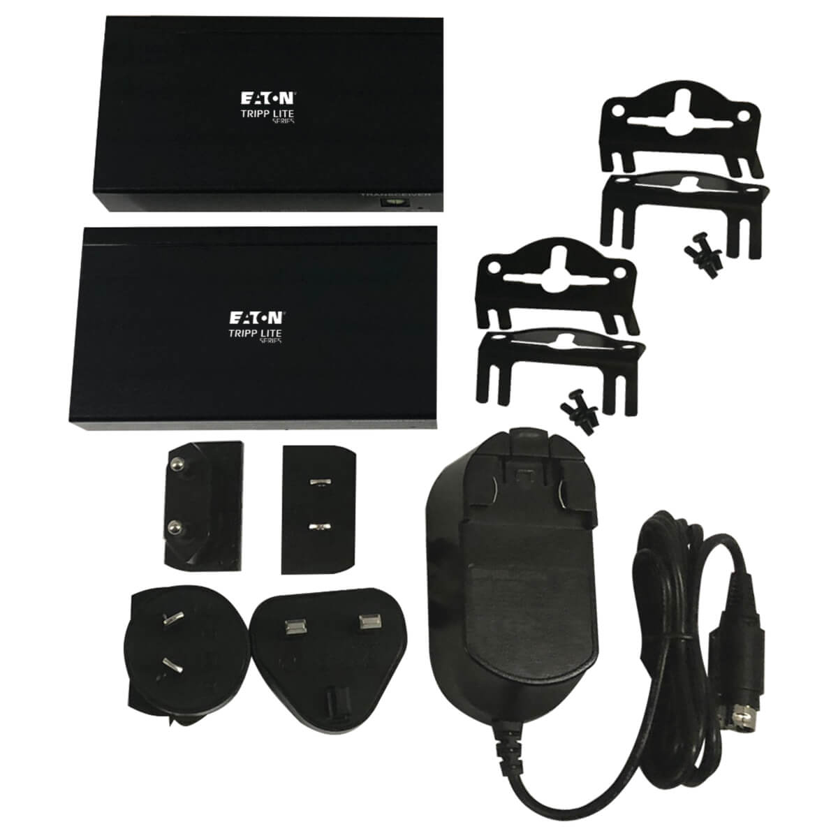 Eaton B127A-111-BDTH DisplayPort to HDMI over Cat6 Extender Kit, Transmitter/Transceiver
