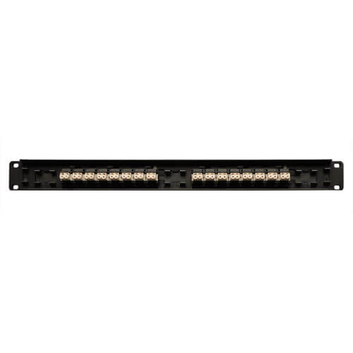 Eaton N490-016-LCLC 16-Port Fiber Patch Panel, 1U (LC/LC), Multimode or Singlemode