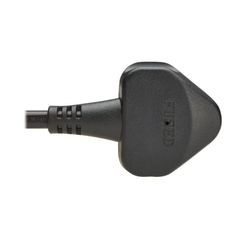 Eaton P052-2P5M-UK Power cable, BS1363 to C19, H05VV-F, 13A, 2.5M