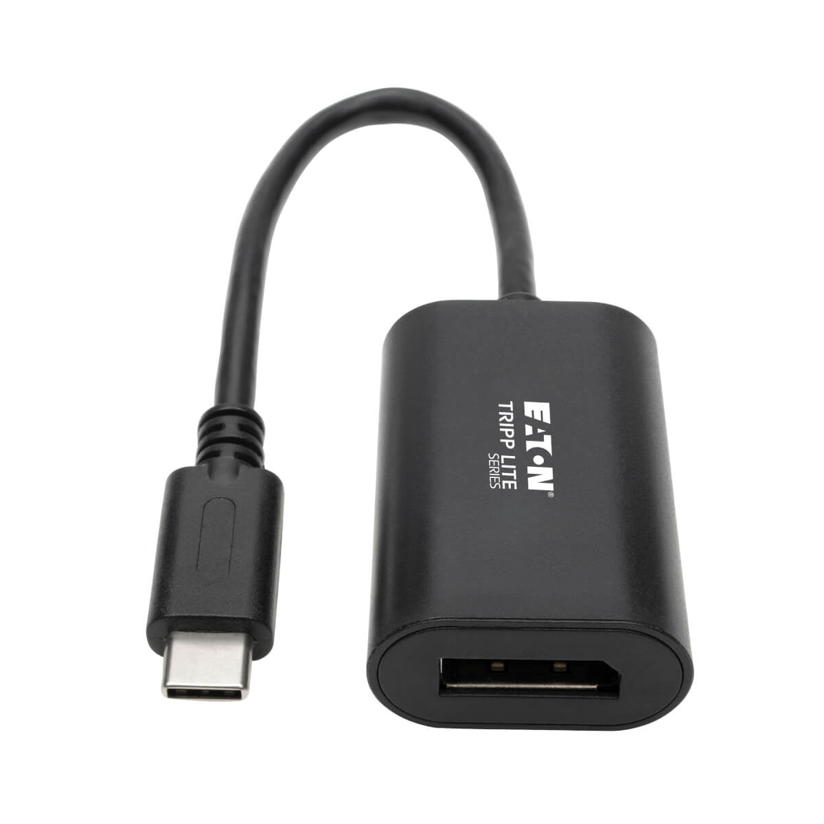 Eaton U444-06N-DP4K6B USB-C to Displayport 4K 60Hz Adapter, Black