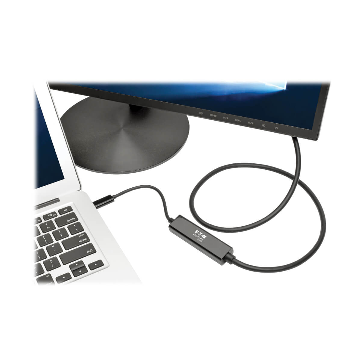 Eaton U444-003-H USB-C to HDMI Active Adapter Cable (M/M), 4K, Black, 3 ft. (0.9 m)
