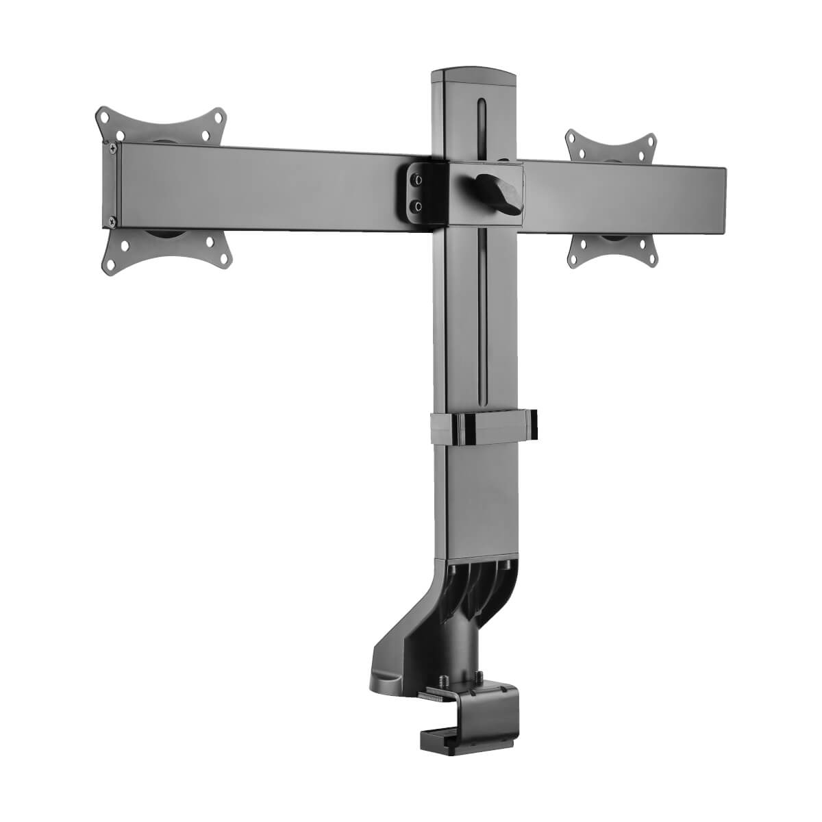 Eaton DDR1727DC Dual-Display Monitor Arm with Desk Clamp and Grommet -17 to 27 Inch Monitors