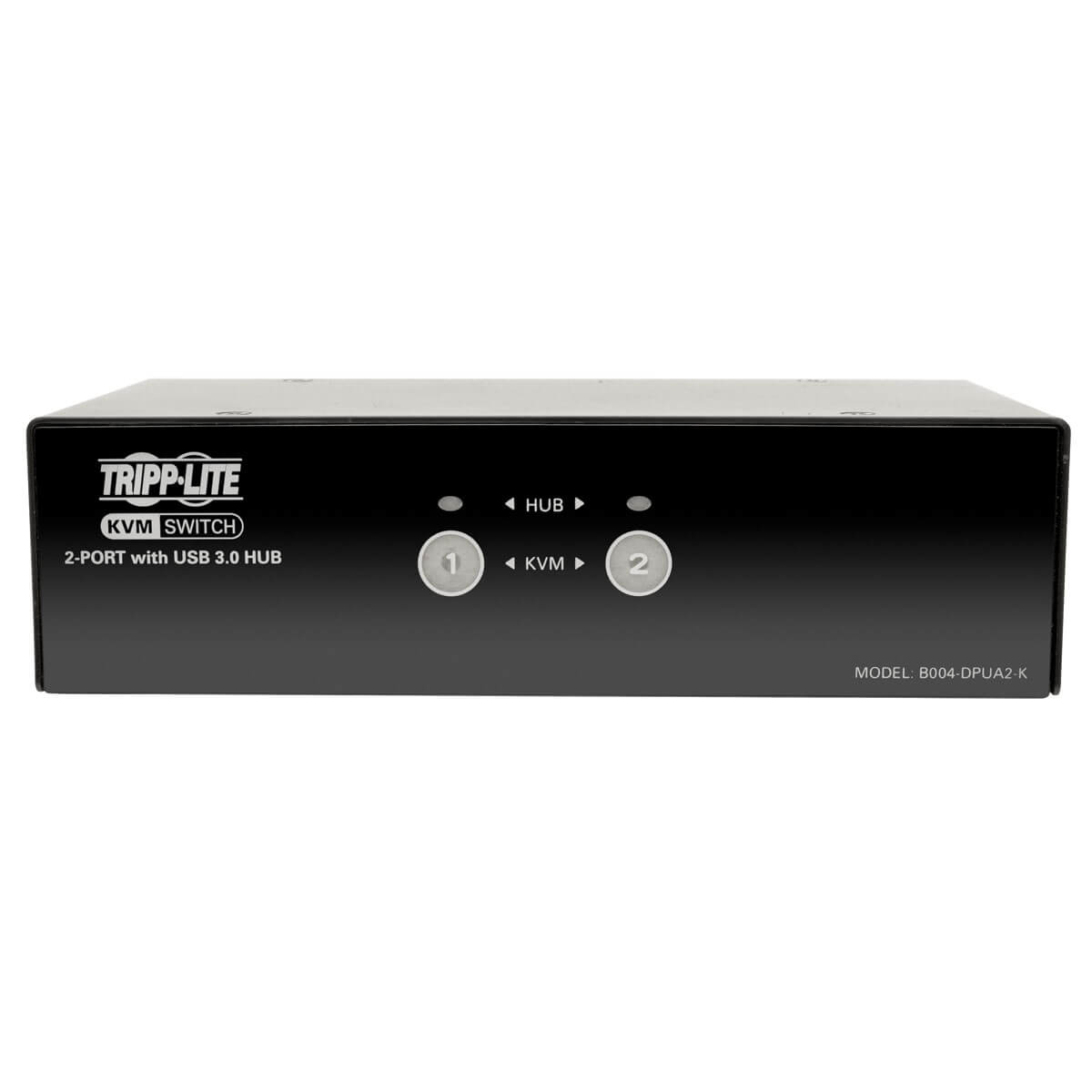 Eaton B004-DPUA2-K 2-Port DisplayPort KVM Switch with Audio, Cables&USB 3.0 SuperSpeed Hub